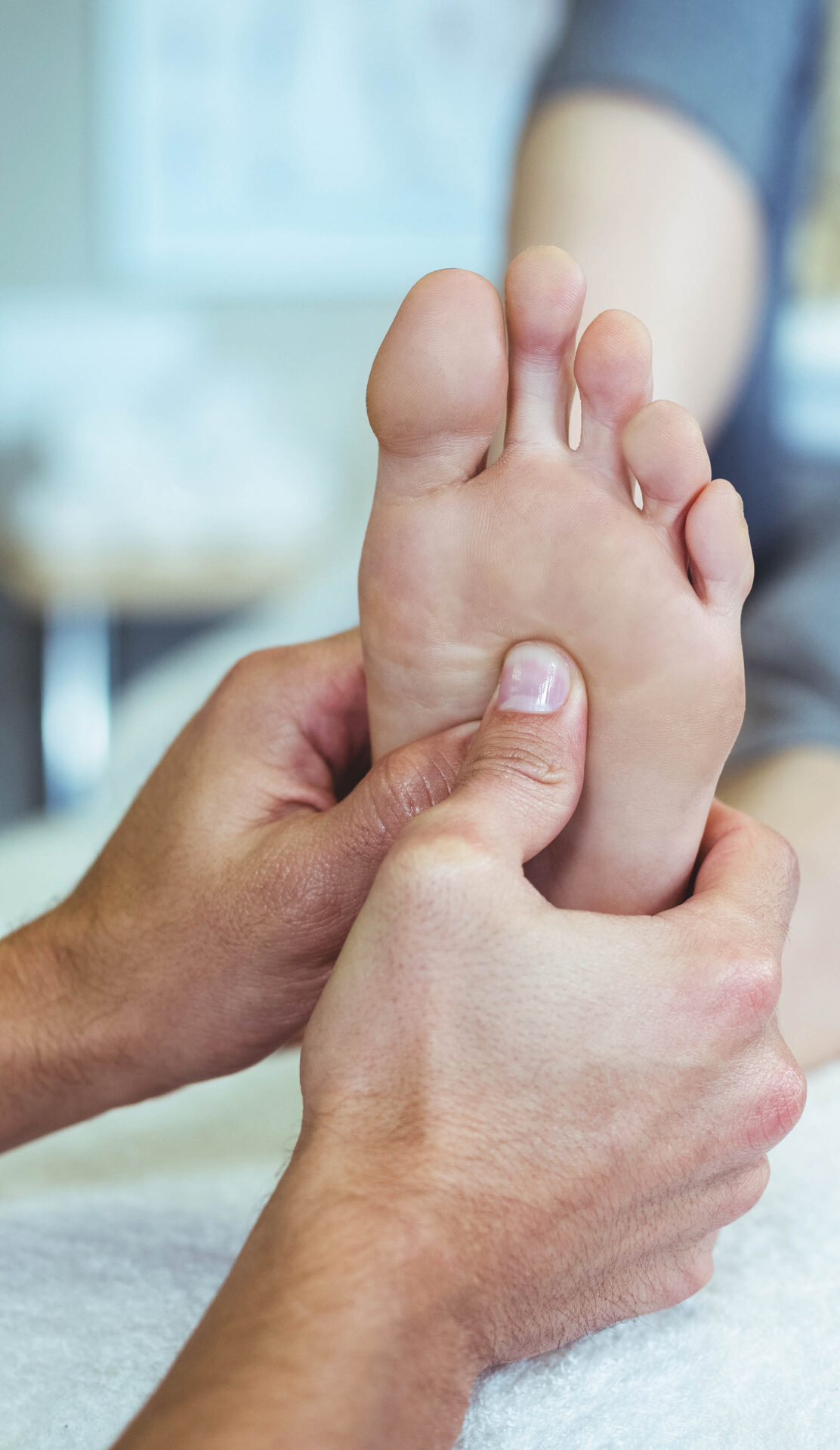 Osteopathic treatment for foot heel ankle pain