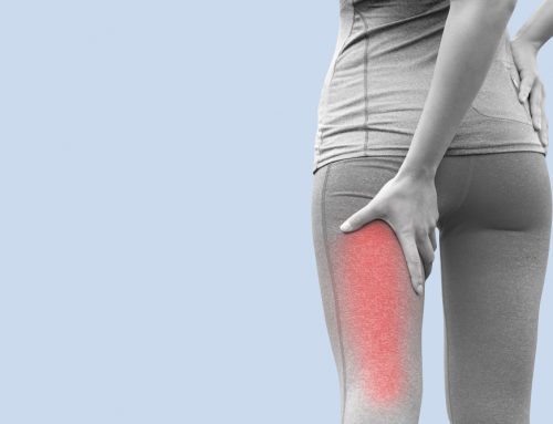 Woman Suffers Pain Inner Thigh Concept Treating Hip Joint